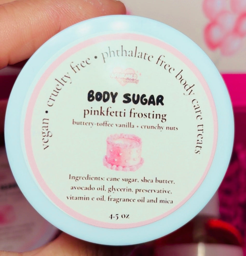 Pinkfetti Frosting Body Sugar