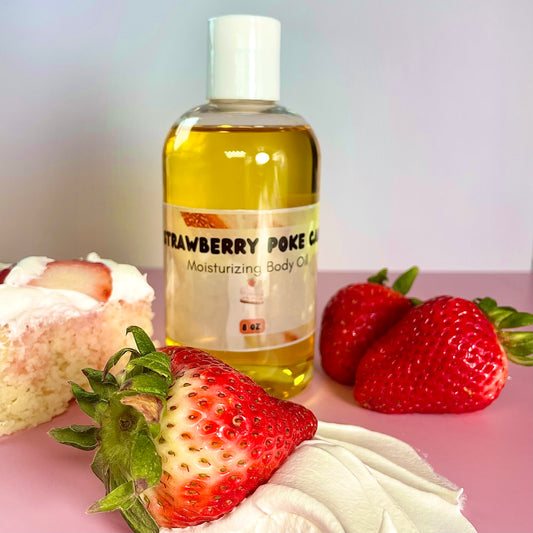 Strawberry Poke Cake Body Oil