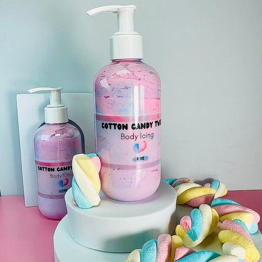 Cotton Candy Twist Body Icing