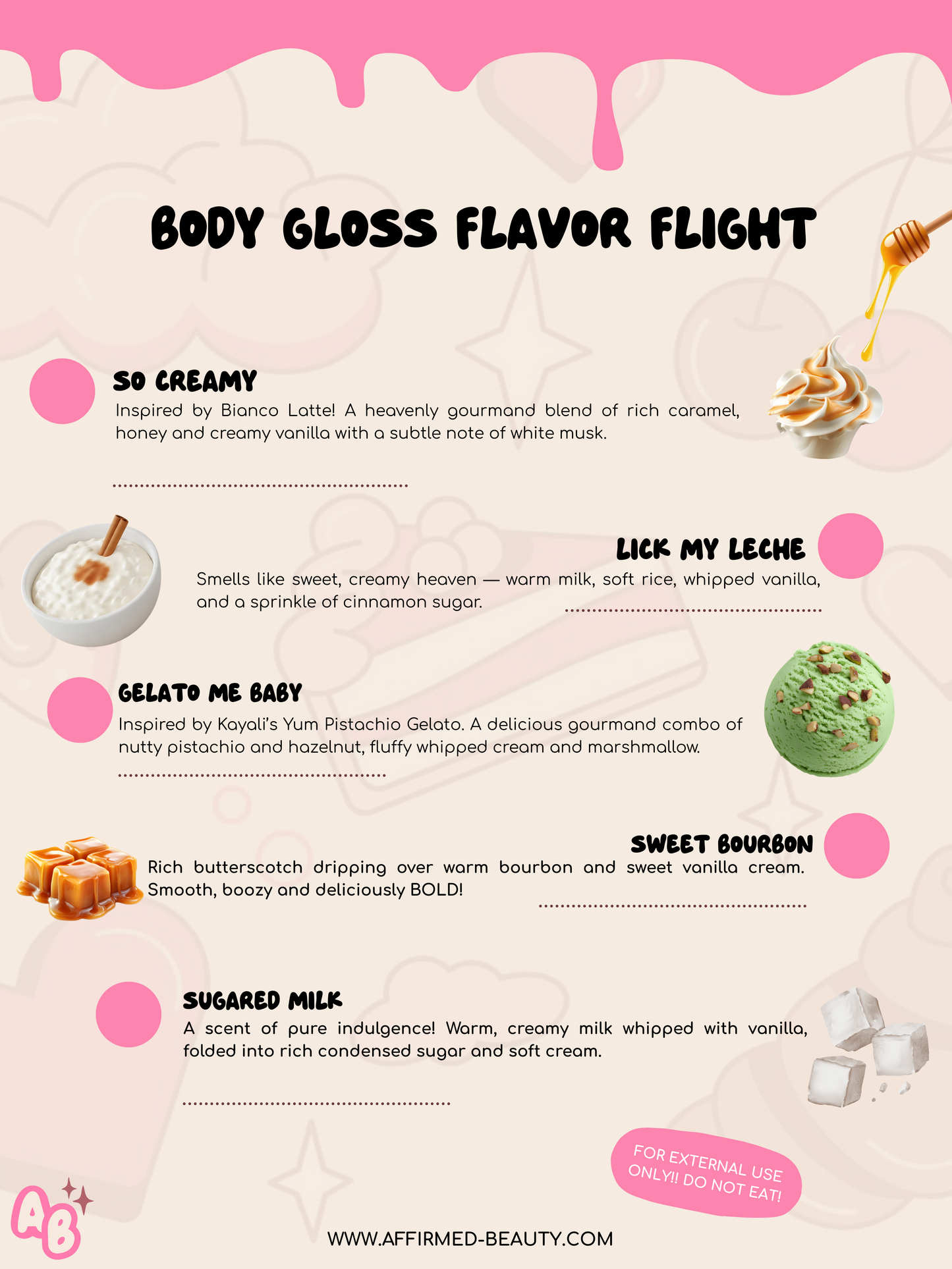 Body Gloss Flavor Flight
