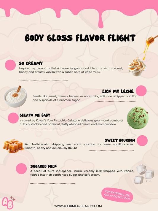 Body Gloss Flavor Flight