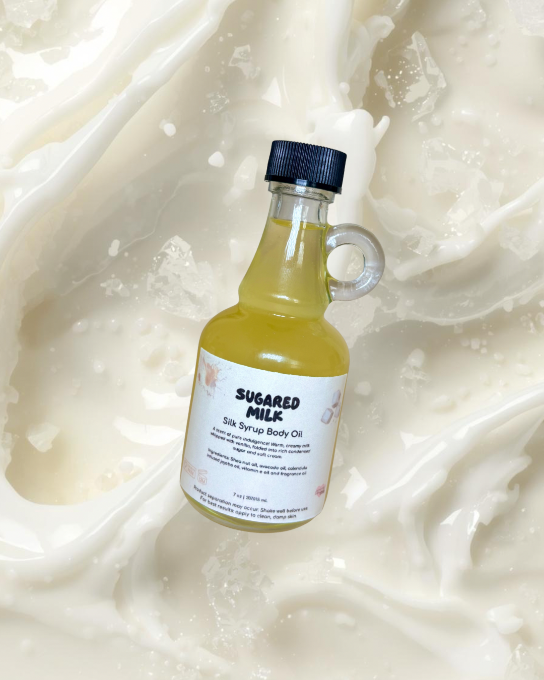 Sugared Milk Silk Syrup